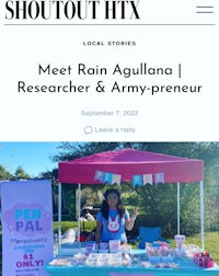 meet rain aguillona researcher & armypreneur